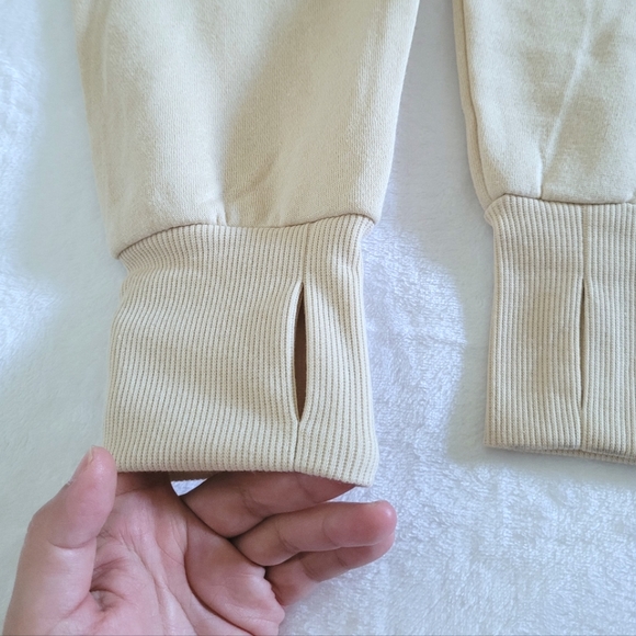 bebe Sport⛹️ Rainbow🌈 Sequin Logo Hoodie with Thumb👍 Holes - NWT - Picture 12 of 16